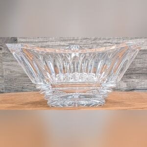 Mikasa Crystal Bowl - Triangle Shaped